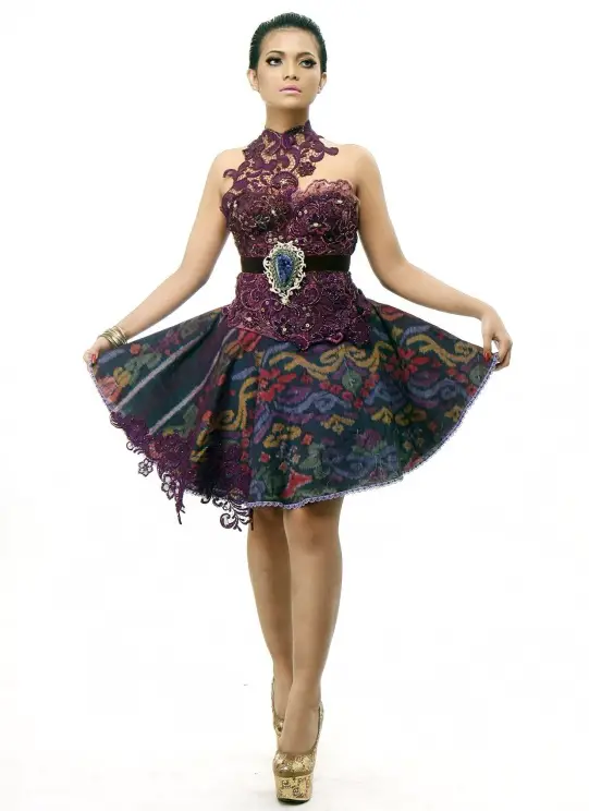 model kebaya gaun modern