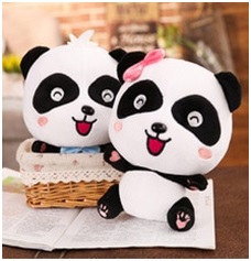 Boneka Panda Couple