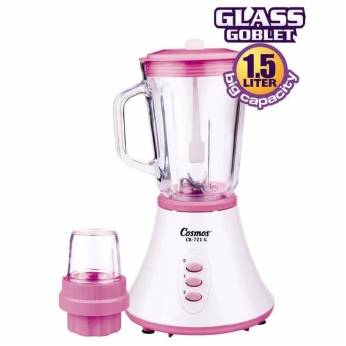 Cosmos Blender Kaca 2 in 1 - CB721G