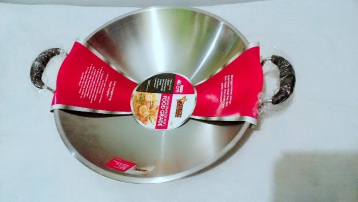 Golden Flying Fish WJ0140 Kuali Wajan Penggorengan Stainless Steel 40 cm