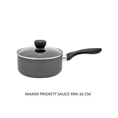 Maxim Priority Saucepan Teflon 16 cm Tutup Kaca