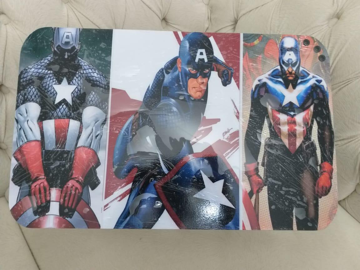 Meja Belajar Karakter Captain America