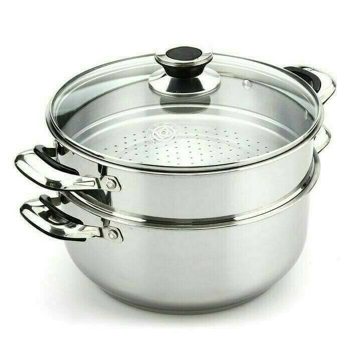 Panci Kukus Kalakat Supra Super Steamer 36 cm 2 Susun
