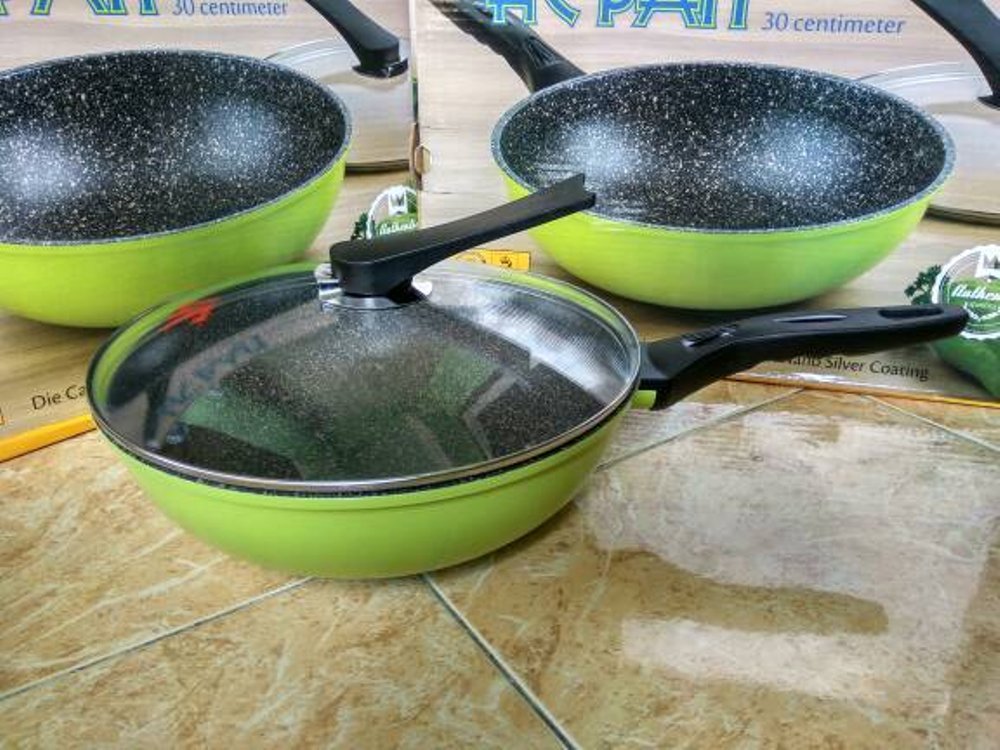 Wok Pan HC Pan Korea Green